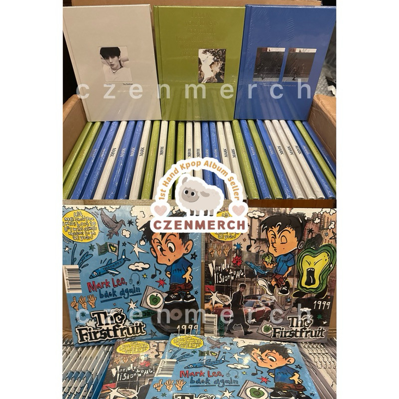 TOFA.ID MARK SOLO 1st Album [The Firstfruit] (Photobook & Square Flap ver) | Album Sealed Underprice