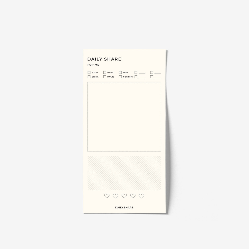 

bukuqu Memo 7x14 #Daily Share - Memopad note paper