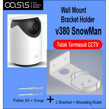 Yi Dome U (pro) Smart IP Camera PTZ 360 CCTV wall mount bracket