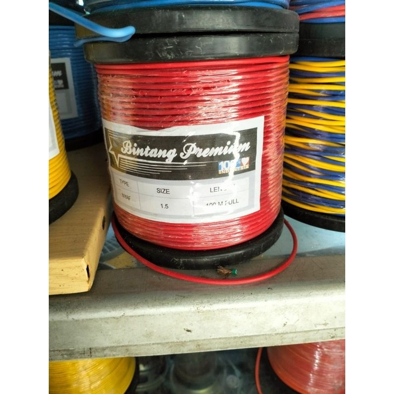 kabel serabut tunggal 1,5 mm