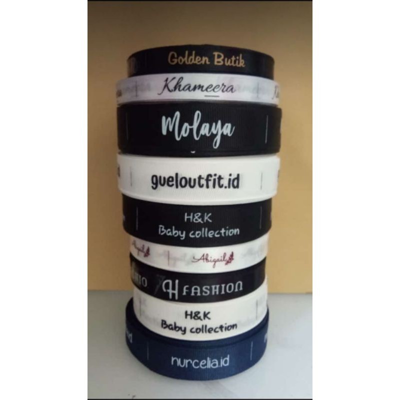 

Label Baju / Label Hijab Free Desain 2-4 Hari Jadi