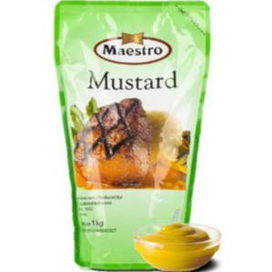 

maestro saus mustrad sauce mustrad pouch 1 kg