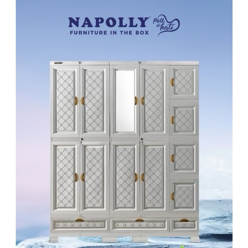 NAPOLLY - MCAB 5412 DC ION | 5517 | 4408 PUMA | 4512 | 3408 PUMA | 3509 | lemari 5 pintu napolly | l