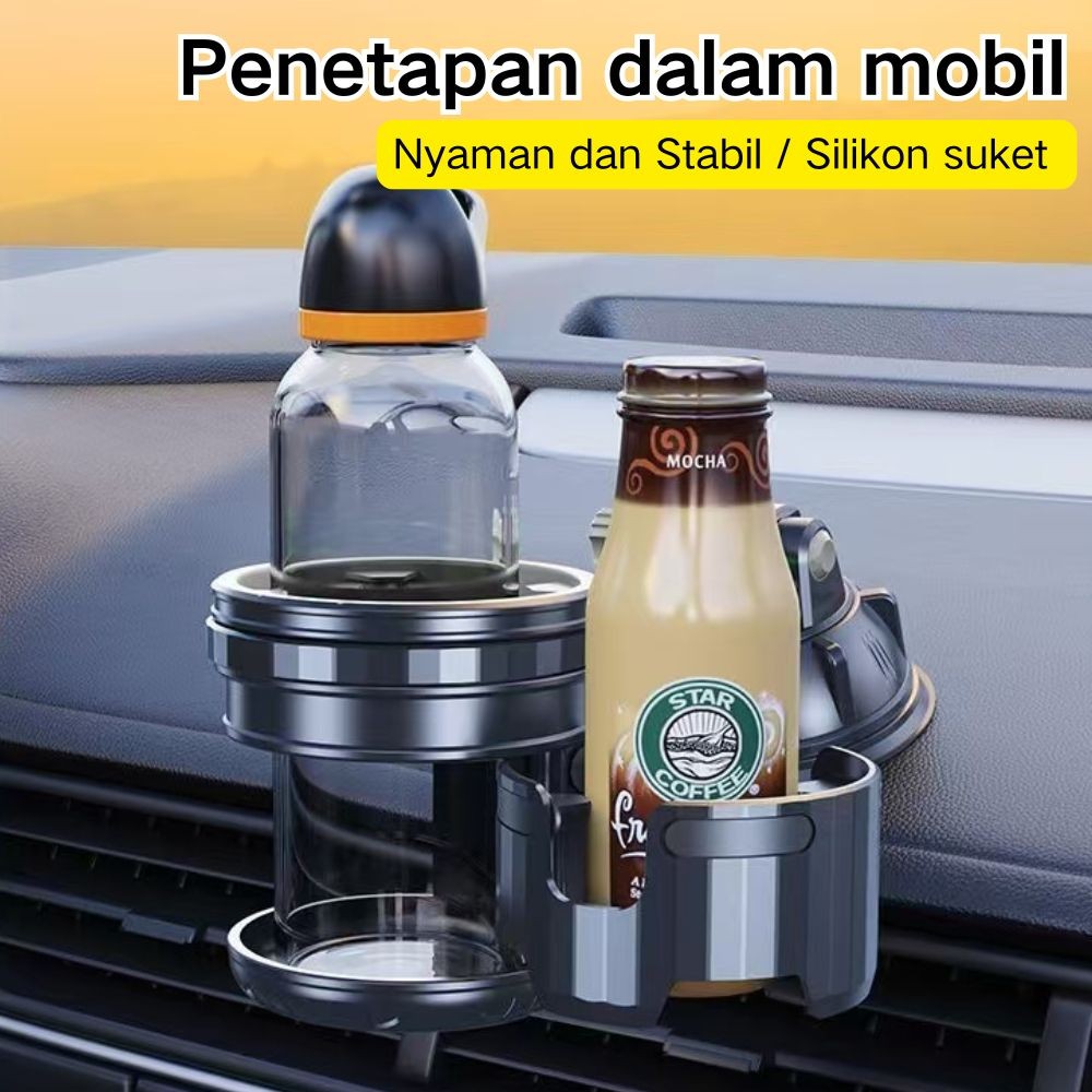 Cup Holder Mobil Tempat Botol Gelas Cup Holder Motor Gelas Minuman    Universal Mobil Dashboard Wind