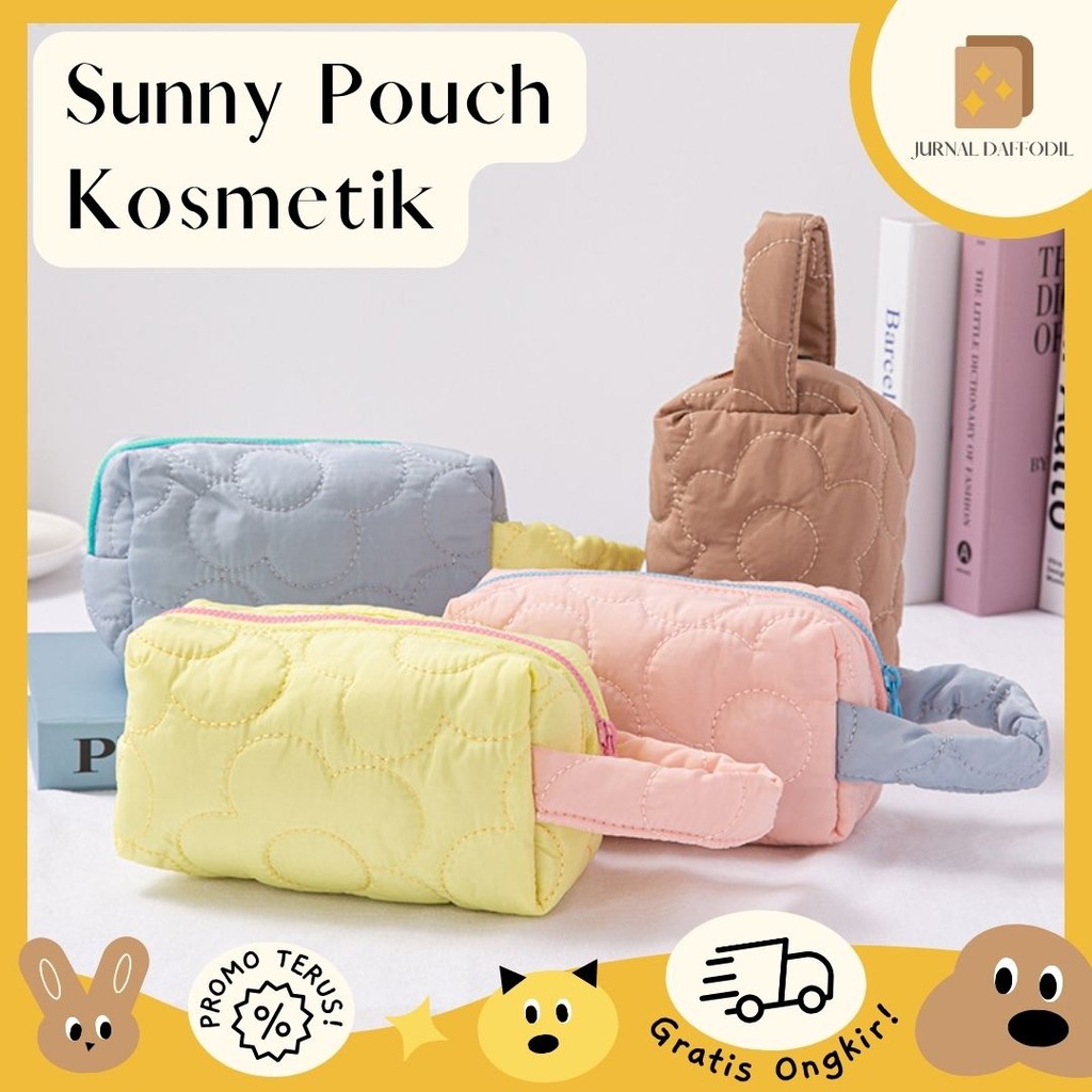 

Jurnal Daffodil - SIMMY Pouch Kosmetik Tempat Kosmetik Puffy Pouch Tempat Pensil Premium Pencil Case Simple Cute Mini Cosmetic Bag
