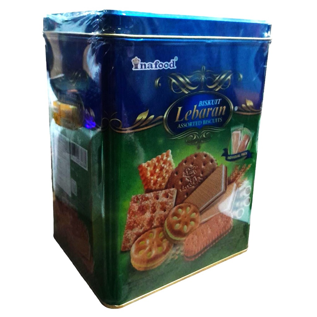 Inafood Lebaran Assorted Biscuits 600gr - Biskuit Assorted Idul Fitri