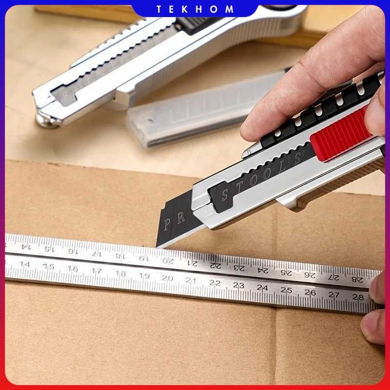 

Pisau Cutter Pemotong Kertas SK5 Blades With 5PCS Blades - Jn57