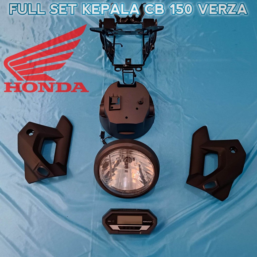 Original Fullset Batok Kepala Lampu Depan Set Spido Honda CB 150 Verza