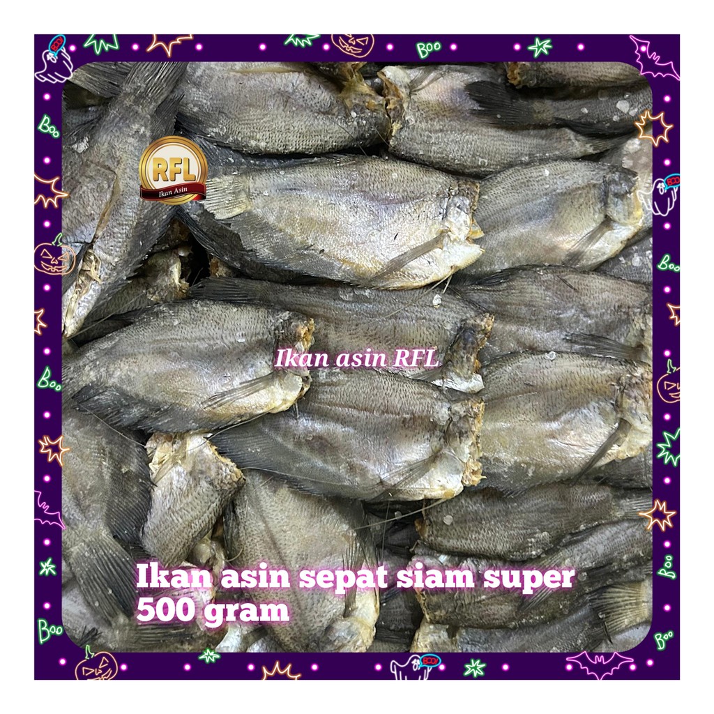 

ikan asin sepat siam super 500gram
