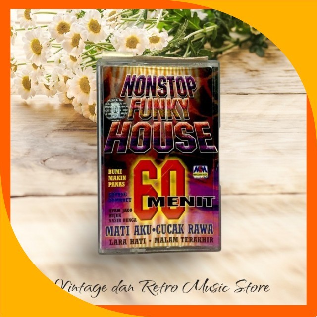 Kaset Pita Nonstop Funky House 60 Menit