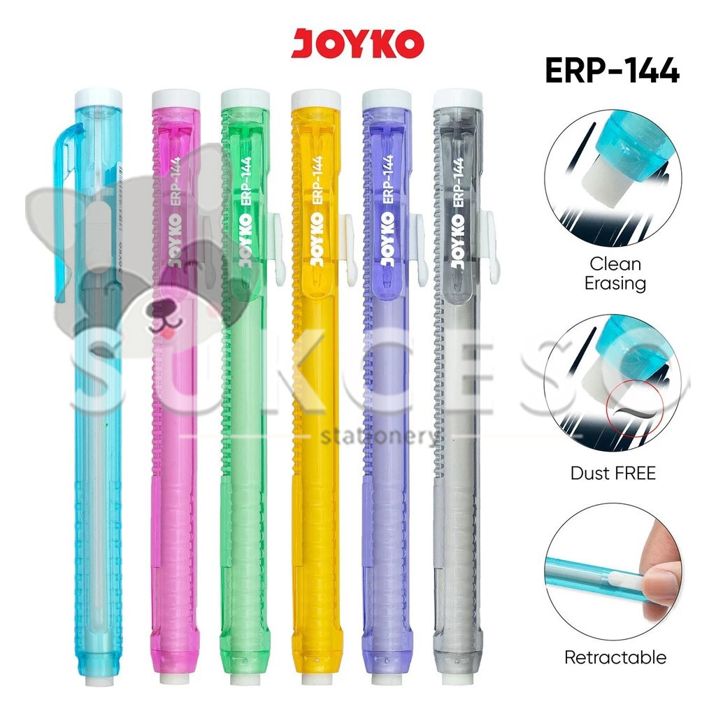 

JOYKO Eraser Pen ERP-144 - Penghapus Slide Retractable Murah
