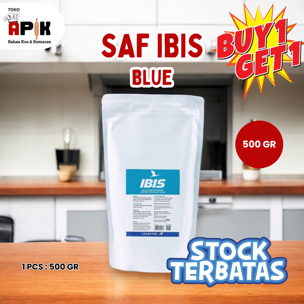 

( PROMO BELI 1 GRATIS 1 ) SAF IBIS BLUE 500 GR / BAHAN TAMBAHAN PANGAN