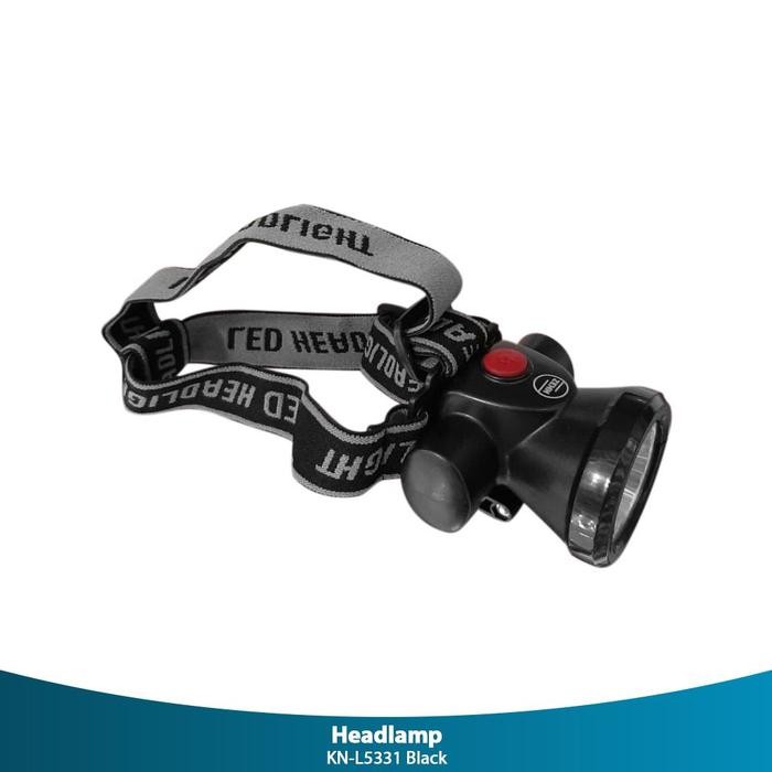 HEADLAMP ZEHN KN-L5331 BLACK / senter kepala / senter charger