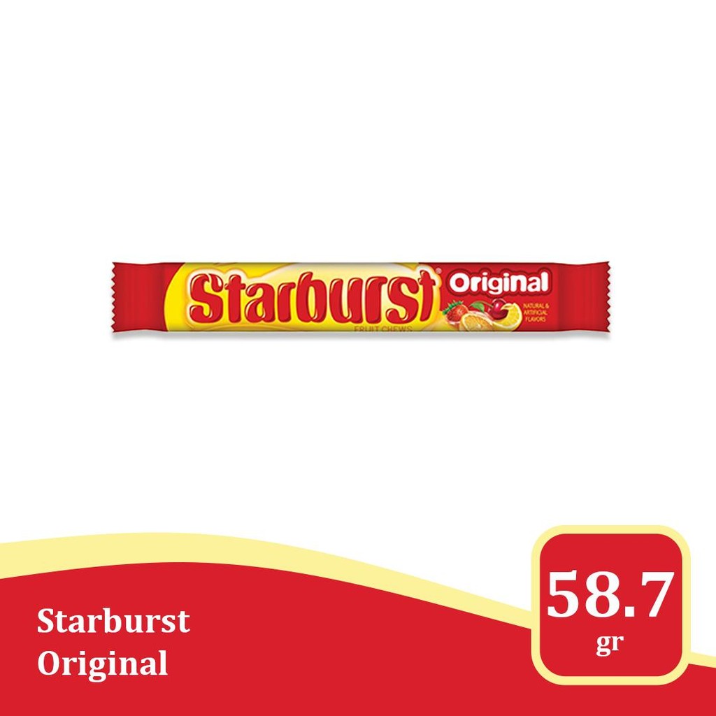 

Starburst Original 2.07 oz - permen import USA