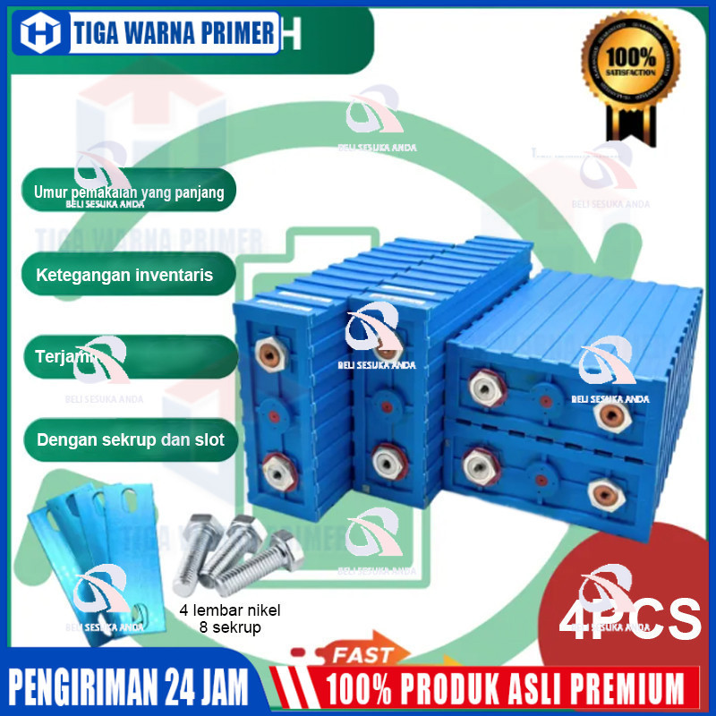 CALB LIFEPO4 3.2V/12V Grade A 200AH Baterai, 2025 baterai baru 4 set   CATL 200AH Baterai Barang bar
