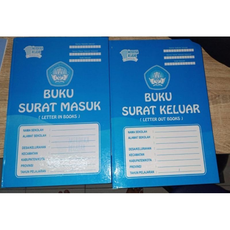 

Buku Surat Masuk & Keluar Umum Folio 130 Lembar