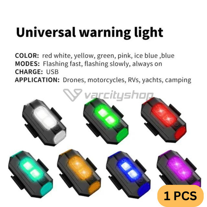 Lampu LED Kedip LED PESAWAT RGB Lampu Led Kedip Warning Light Lampu Peringatan