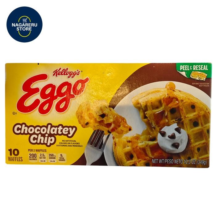 

Kellogg's eggo chocolatey chip 349gr