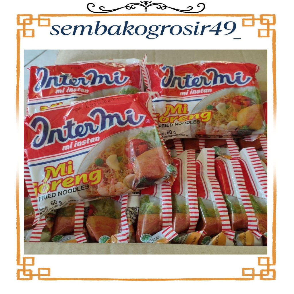 

SSG49 INTERMIE GORENG / INTERMI GORENG / INDOFOOD INTERMIE GORENG / MIE GORENG MURAH / MIE SG