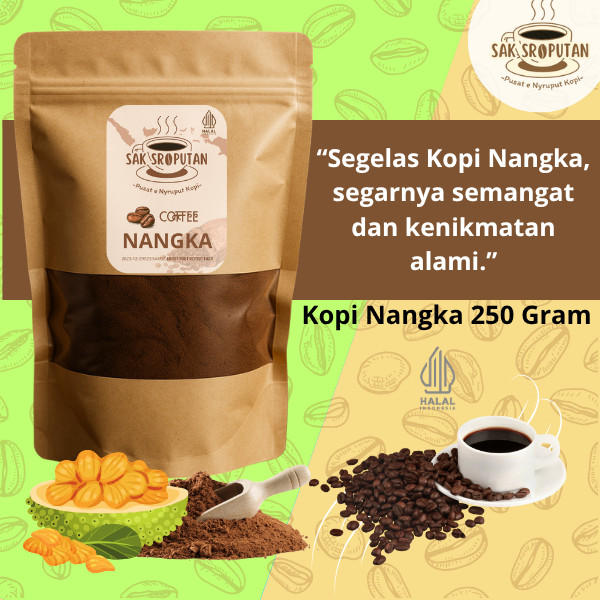 

( SS 01 ) Bubuk Kopi Nangka Madu 250 gram manis harum Nangka mantap aroma buah Nangka bubuk kopi nangka 250 gram bubuk kopi nangka madu 250 gram bubuk kopi nangka 250 gram bubuk kopi madu bubuk kopi liberika bubuk kopi robusta mix nangka