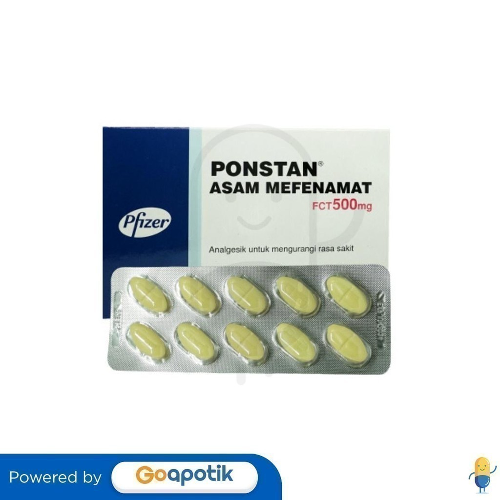 Ponstan 500 Mg Box 100 Tablet / Anti Nyeri