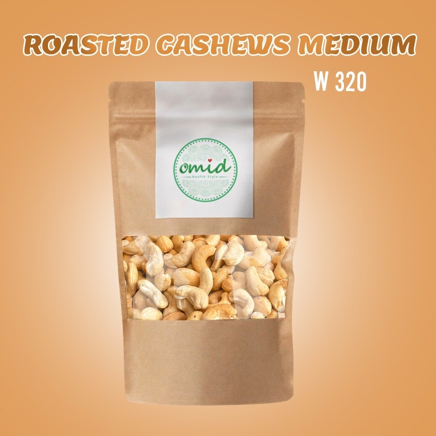 

Cashew Roasted W320 | Medium Size | Kacang Mete Panggang