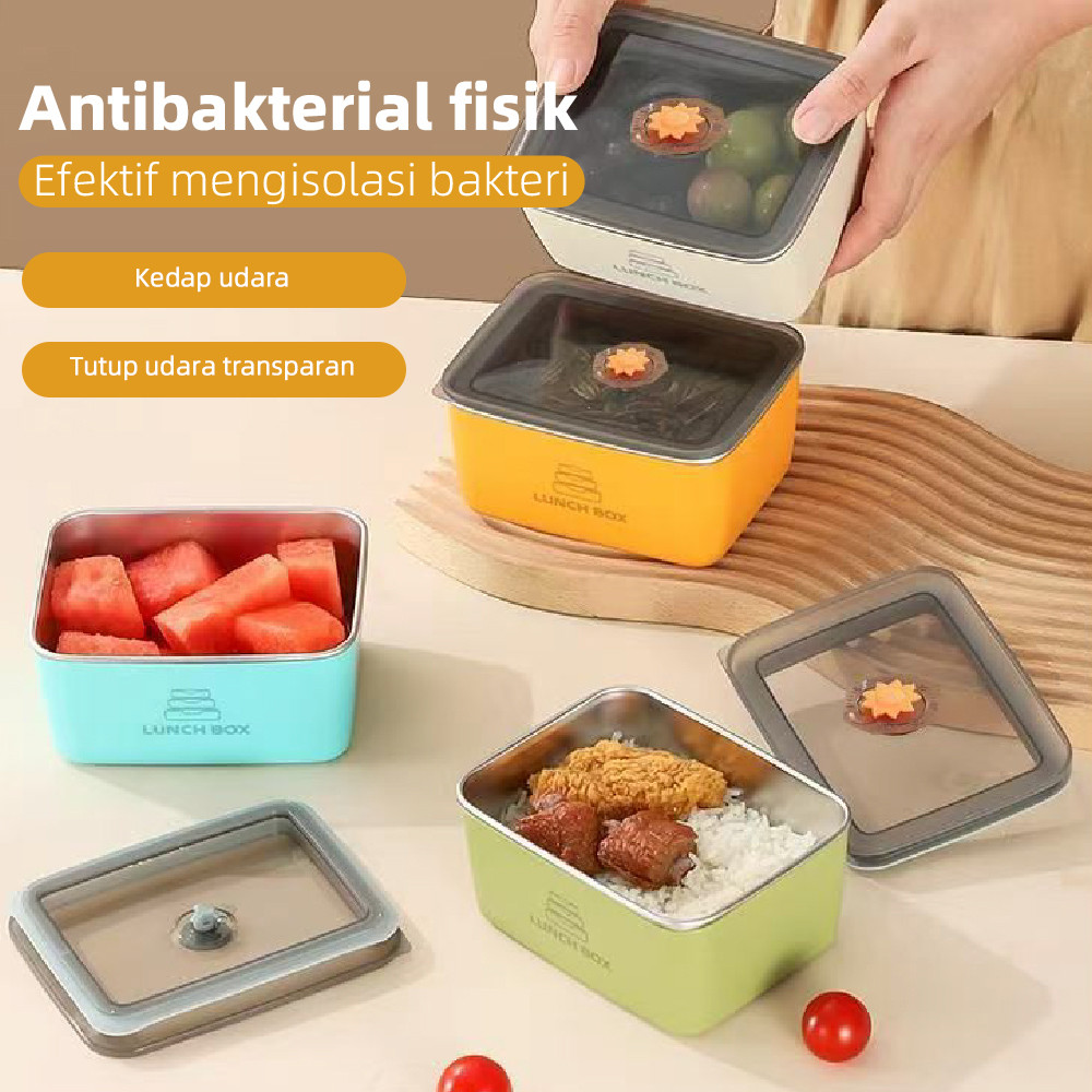 Food Anti Box Stainless Tumpah Makan 316 Anak Box Set/Lunch Lunch Box