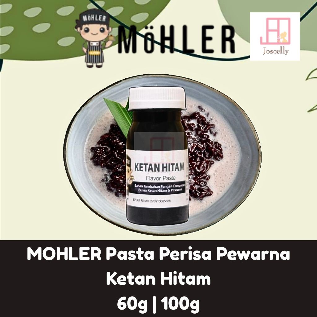 

JOSCELLY.ID MOHLER Pasta Perisa Pewarna Ketan Hitam