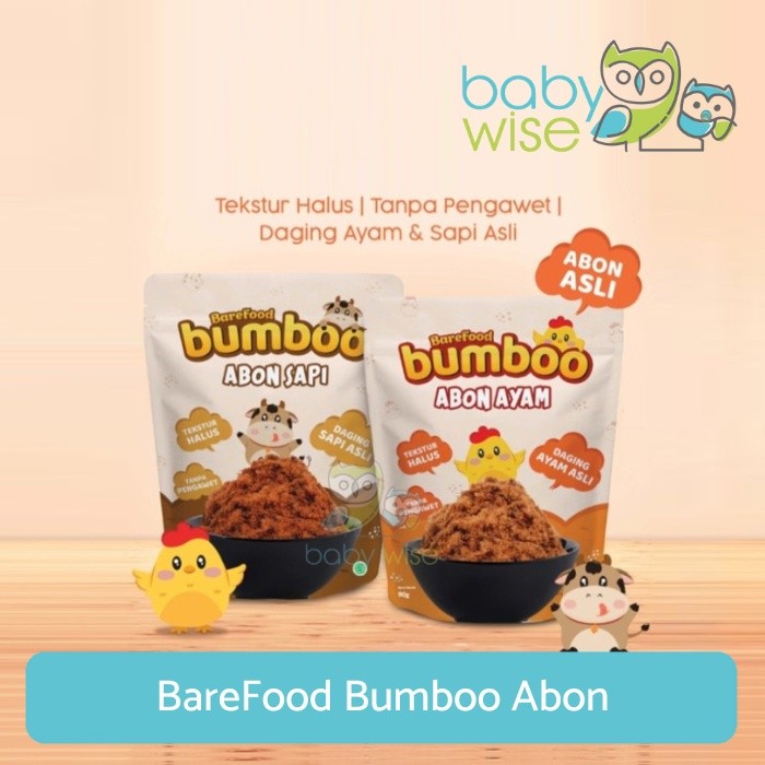 

BareFood Bumboo Abon Non MSG MPASI Anak Halus Aman