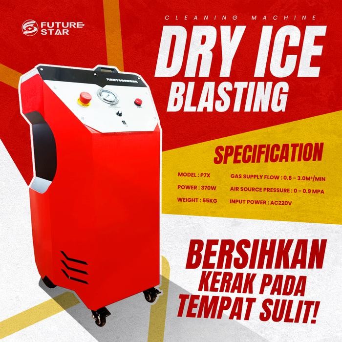MESIN PEMBERSIH KARAT DRY ICE BLASTING/DRY ICE CLEANING MACHINE