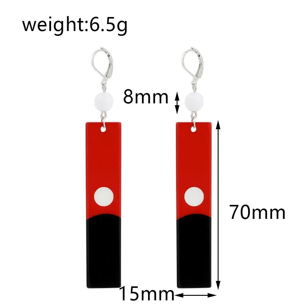 Anime Tokyo Avenger Izana Kurokawa Acrylic Earrings Okyo Revengers Halloween Cosplay Costume Unisex 