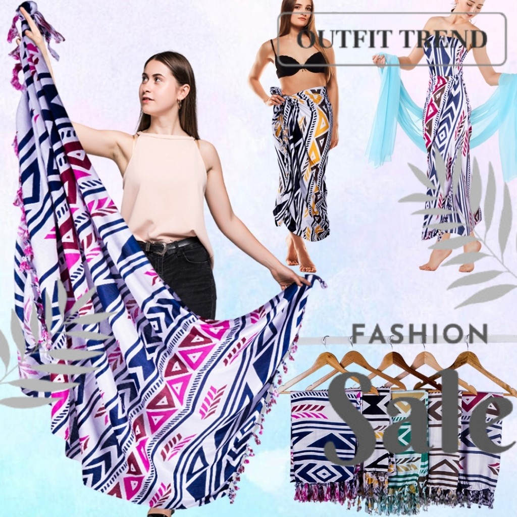 Promo KAIN PANTAI BALI SARUNG SARONG PANTAI BALI MOTIF SARUNG WANITA1