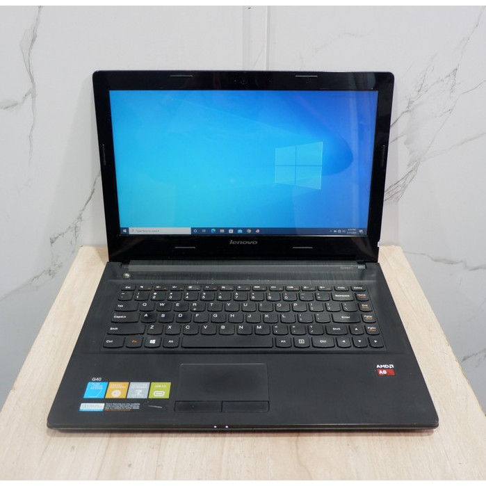 Laptop Lenovo G40 AMD A8 6410 Ram 16Gb 512Gb Normal Siap Pakai - Leptop Laptop Murah - Laptop Malang
