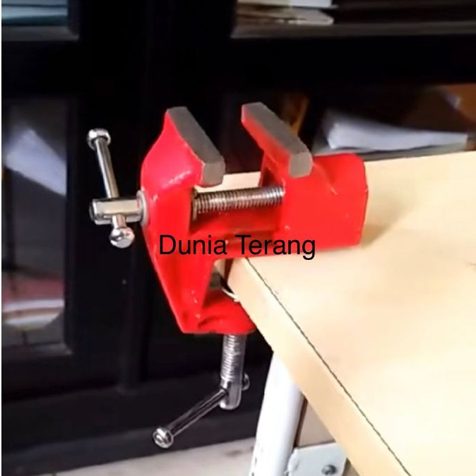 RAGUM Jepit Alat CATOK MEJA HDT 40mm 4 cm - Clamp Clem  Klem Kecil Mini FULL BESI