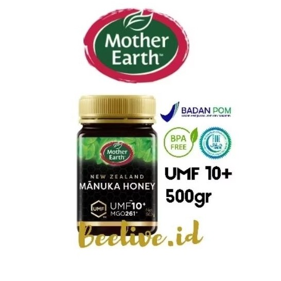 

Madu Mother Earth Manuka Honey UMF 10+ MGO 263+ 500 Gr
