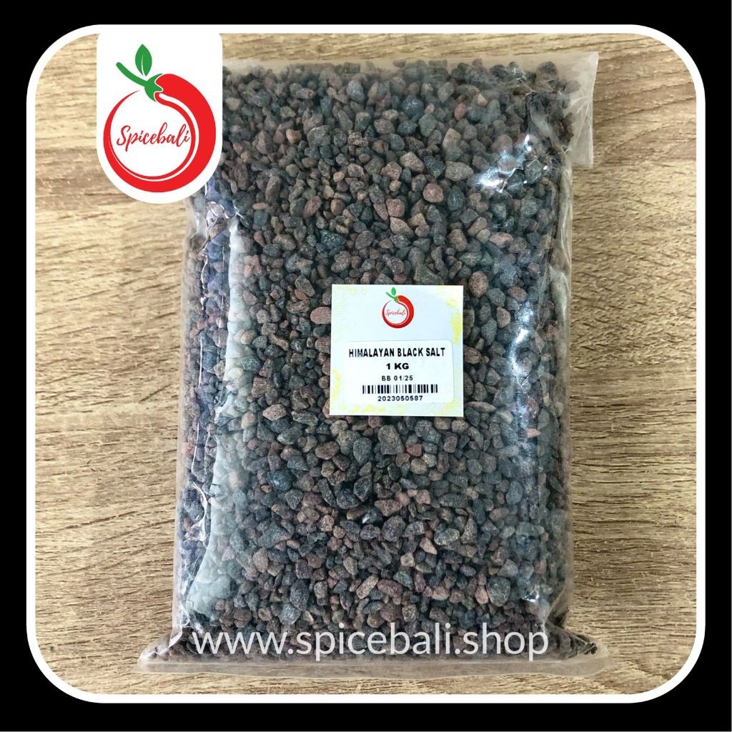 

Garam Hitam Kasar 1 kg / Black Himalayan Salt 1 kg / Kalanamak / Kala Namak
