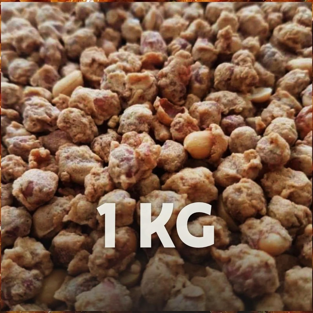 

[ 1KG/500GR/250GR ] Kacang Telur Medan / Kacang Peyek / Kacang Kribo / Kacang Telur Medan Camilan Snack Toples Food Cemilan Asin