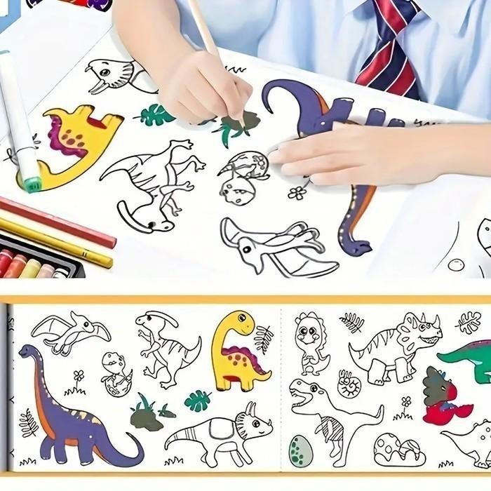 

GMGY Kertas Mewarnai Tempel Dinding Drawing Paper Roll 3M HOB37B