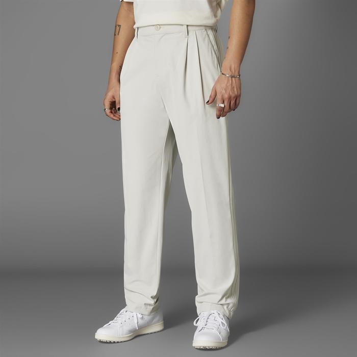 Ready Celana Panjang Golf Adidas Twistknit Pleated Pants Original Casual Outdoor - ALUMINA, 32 terja