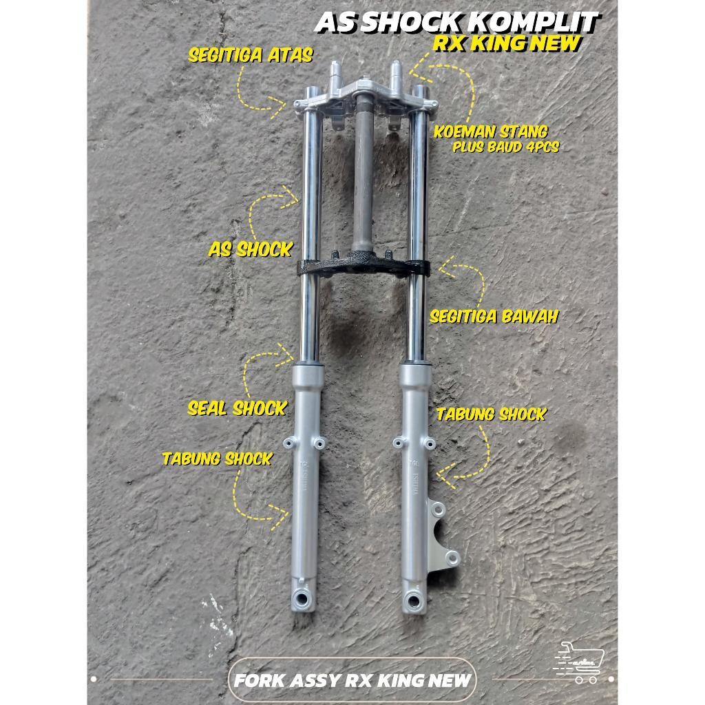 AS SHOCK KOMPLIT RX KING PLUS KOMSTIR/FORK ASSY RXKING/RXK KING/AS SHOCK KOMPLIT RX KING NEW/FORK AS