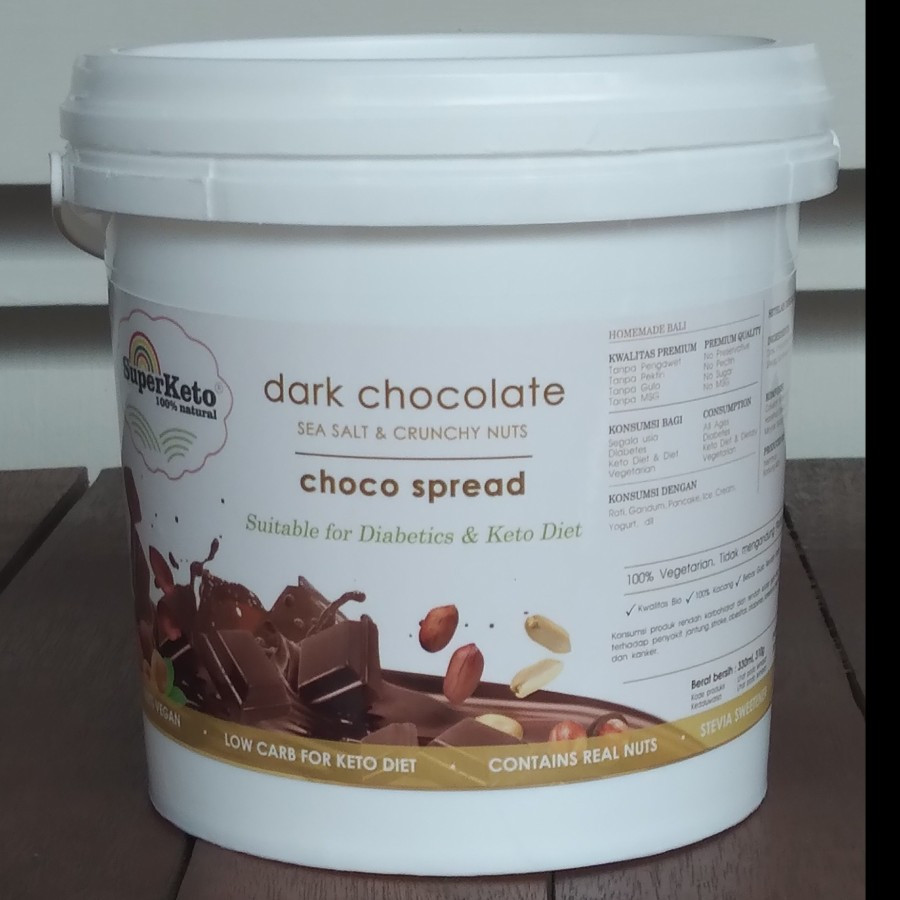 

Ready Stok - 1 kg Freshmax - Superketo Choco Spread - Seasalt & Crunchy Nuts