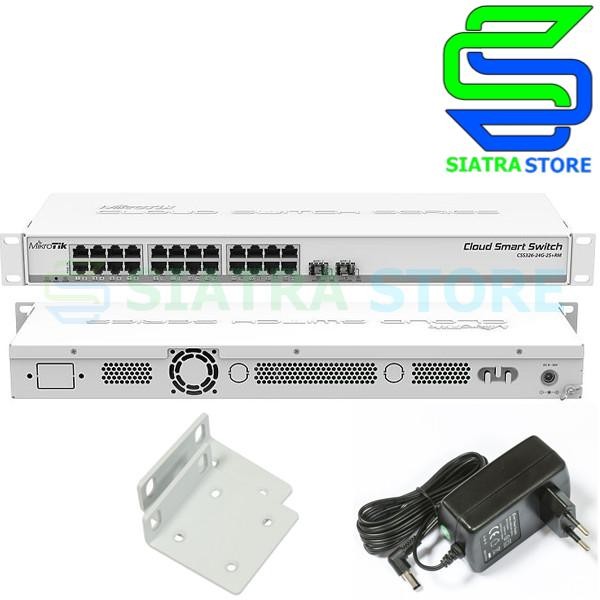 MikroTik CSS 326 24G 2S+ RM CSS326-24G-2S+RM
