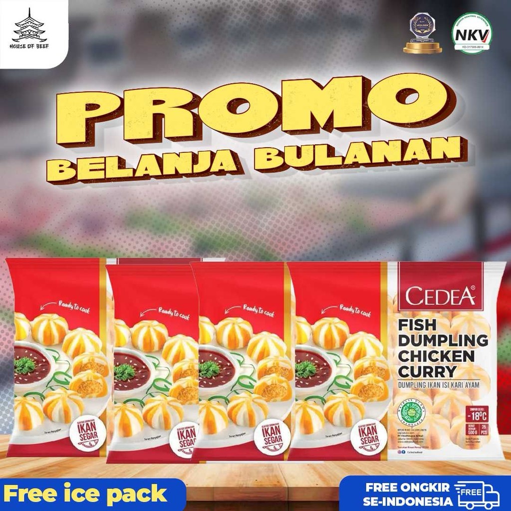

Bundling 4 Dumpling Cedea Curry Ayam