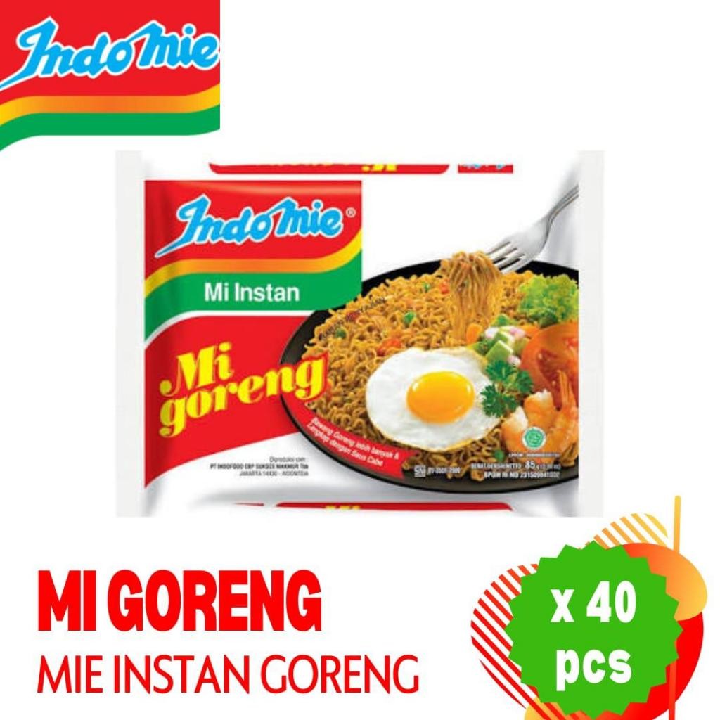 

INDOMIE GORENG 86GR 1 DUS ISI 40 BISA CAMPUR