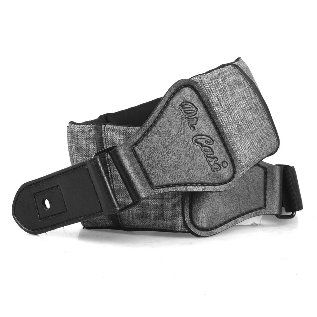 DR.CASE - STRAP POLOS - ABU GITAR ELEKTRIK / BASS ELEKTRIK / GITAR AKUSTIK