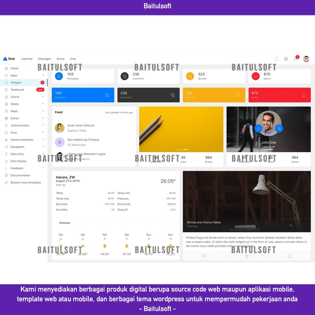 WEB TEMPLATE ONE - REACT NEXT.JS & ANT DESIGN ADMIN TEMPLATE D2102 BAITULSOFT