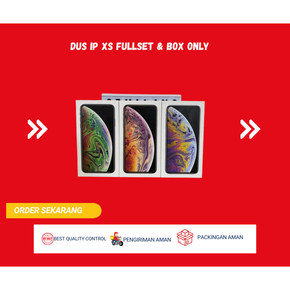 

Dus Box Kotak Iphone XS FULLSET/BOX ONLY