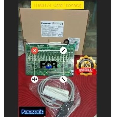 KX-TDA0174 card 16Port Singgle Panasonic TDA TDE 100 200 Mulus Hemat