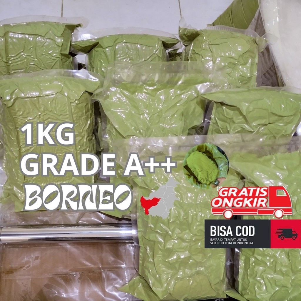 

Premium keratonn Katom Asli Hulu Asli A+++(S+)(S+) 1kg