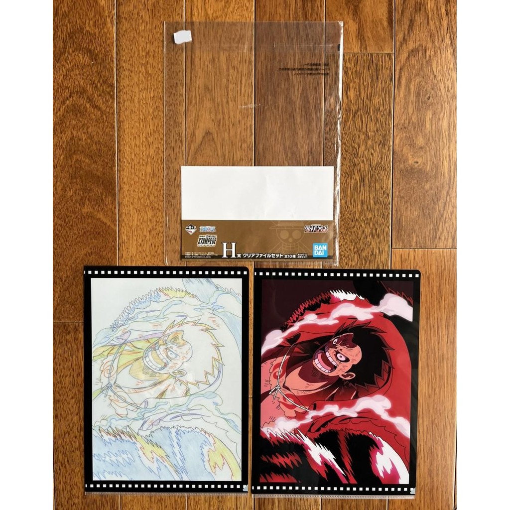 

One Piece Stampede Clear File A4 (ISI 2) - Luffy Gear 4 Mugiwara Zoro